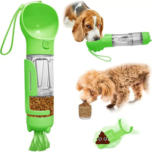 All-In-One Portable Pet Feeder: Simplified On-The-Go Pet Care