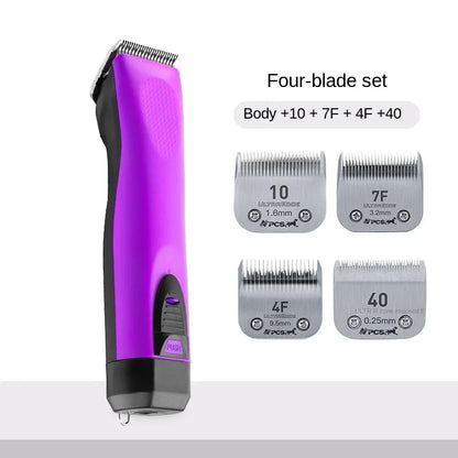 pet dog shaver electric Professional clipper high-power electric clipper hair pet shop dedicated large dog multicolour shaving