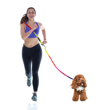 Pet Products Chain for Small Large Dogs Leads for Running Traction Rope Nylon Leashes Pet Dogs Chain Free Hands Rope