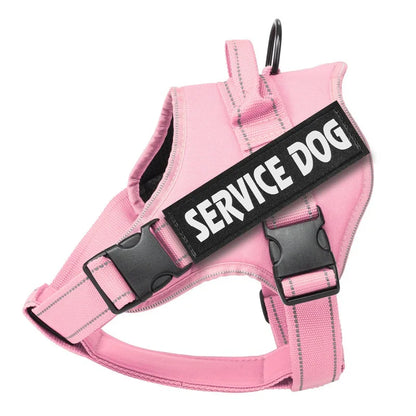 Dog Harness Emotional Support Pet Vest Harness Reflective Breathable and Adjustable No-Pull  Dog Harness