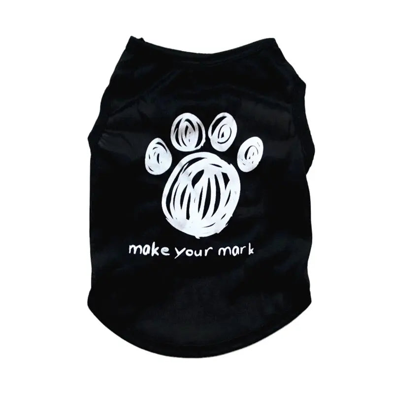 Security Clothing for Dogs Summer Pet Clothes Vest for Small Dogs Chihuahua Yorkshire Puppy Cats Low Price Pets T-shirt Costume